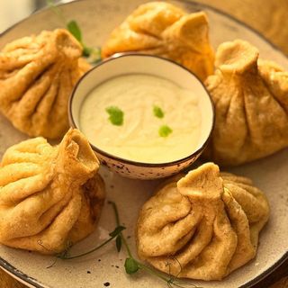 შემწვარი ხინკალი /Fried Khinkali