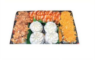 A6.Bandeja De Blanco Y Negro (16 Pzs.)