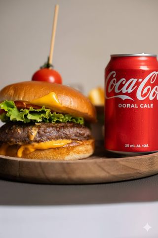 Classic Burger  & Coca cola 0,33