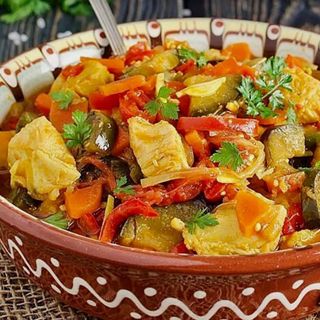 Ragu with vegetables 250gr