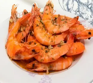 Tapa De Gambas A La Plancha