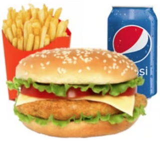 Menú Hamburguesa De Pollo