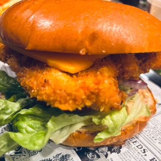 Hamburger  pollo crispy 