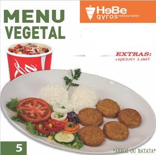 Menu 5 - Vegetariano