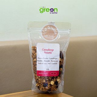 Granola canneberges