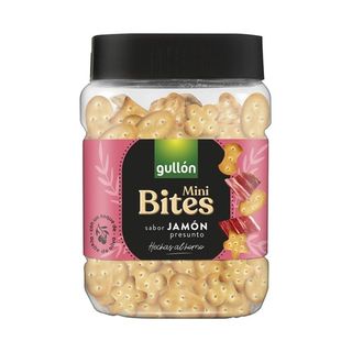 Mini Bites Jamón Gullón, Bote 250 G