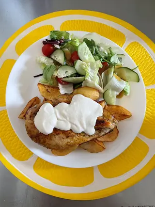 Grillowany filet po hawajsku