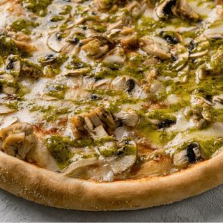 З куркою та грибами