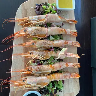 Gambas Y Langostinos A La Sal Y Pimienta