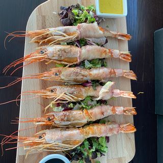 Gambas Y Langostinos A La Sal Y Pimienta