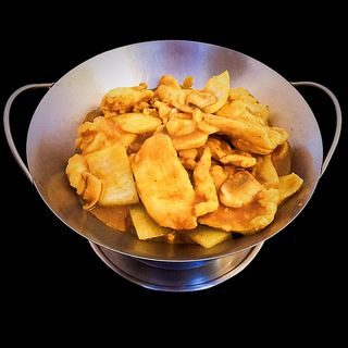 55 Pollo Con Salsa Curry