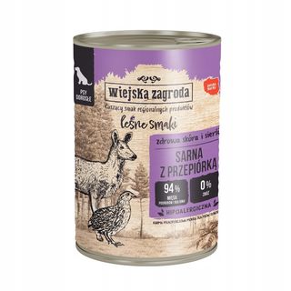 Sarna z przepiórką