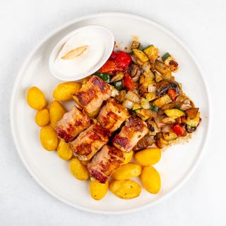 Pileći savijutak u slanini