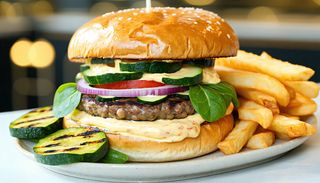 Vegetarian burger
