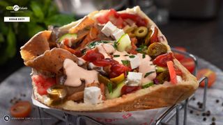 Kebab w chlebie duży