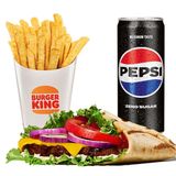 BBQ Whopper Tortilla Beef Meal