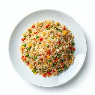 Riso saltato con verdure misto