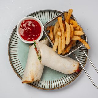 Ролл с индейкой