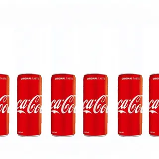 6 x lattina di Coca-Cola