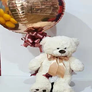 Box urso feliz