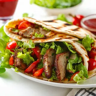 Menù piadina kebab