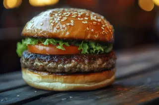 Hamburguesa normal
