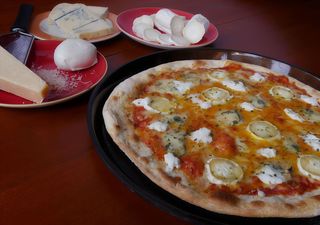 Pizza Puro Queso  (35 Cm.)