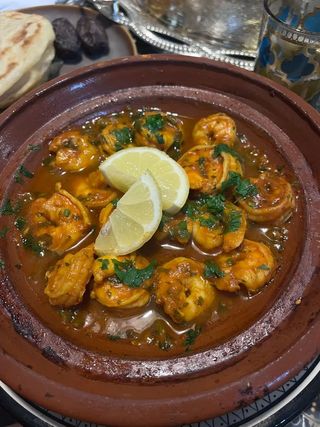 Tajine Crevettes