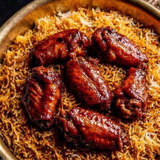 BBQ Wings Biryani