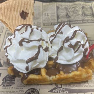 Gofre Con Topping (1 Ud.)