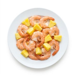 Gambas Con Piña Natural