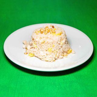 Riso con pinoli e ananas