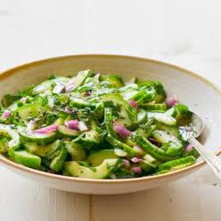 Cucumber In Mint Salad