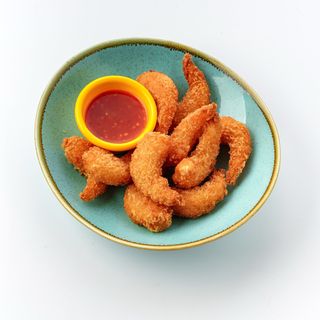 Креветки темпура