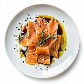 Carpaccio di salmone