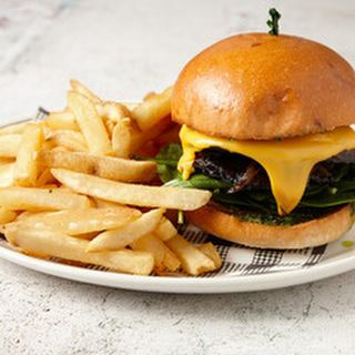 Меню Вегетариански бургер (450г)