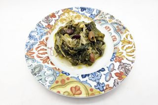 Scarole olive e capperi