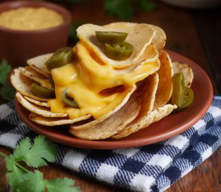 Nachos rellenos de queso (6 uds.)