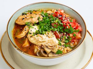Рамен с курицей