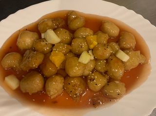 48А-пиле в сладко кисел сос(450г)