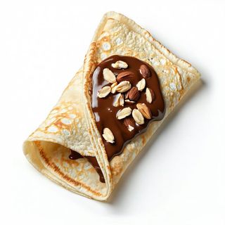 Crepes Nutella e riso soffiato