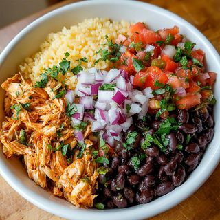 Birria Chicken Bowl Medio Dia (AMB)