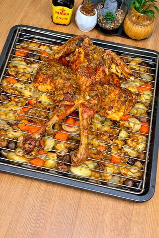 ½ Poulet Au Four