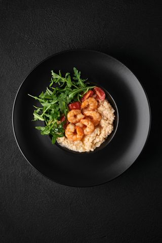 Різотто з креветками та томатами (250г)