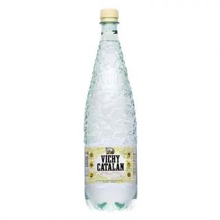 Agua Mineral Con Gas Vichy Catalán Natural 1,2 L.