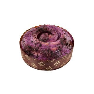 Blueberry Ube Cinammon Roll