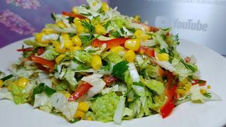 Салат Пісний овочевий