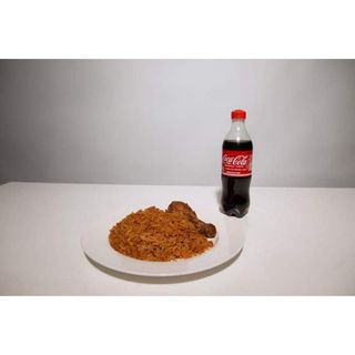 Share a Coke Small Value Munch - Rice + Chicken + 50cl Coke