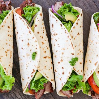 Filet Steak Wrap & Cheese