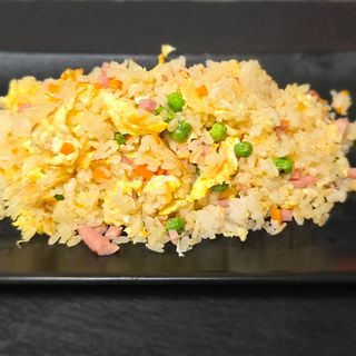 91p.Arroz Frito con pollo 